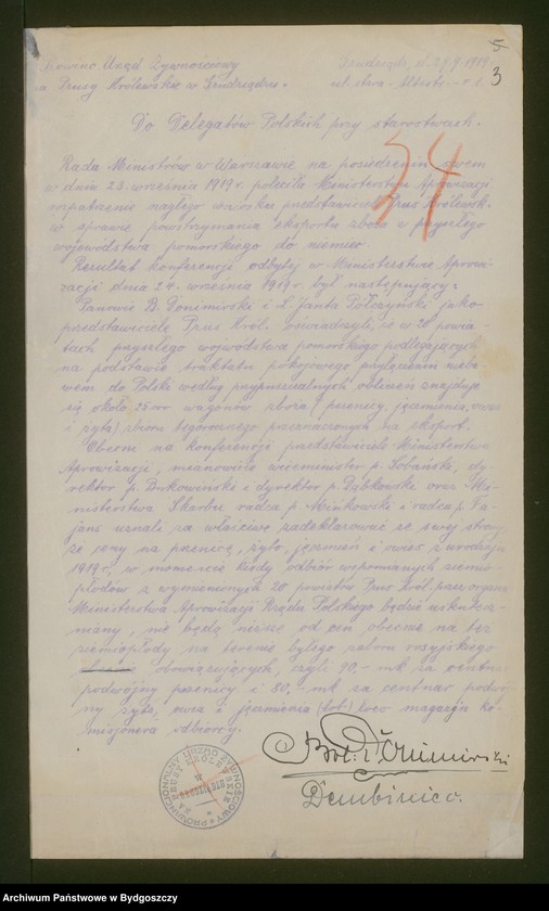 image.from.unit.number "Sprawy aprowizacyjne [wywóz żywności do Gdańska i Niemiec]"