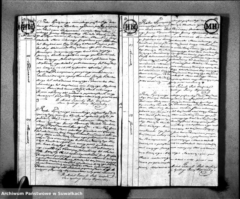 image.from.unit.number "Akta Urodzonych Gminy Kopciowskiey od 1-go Stycznia 1815"