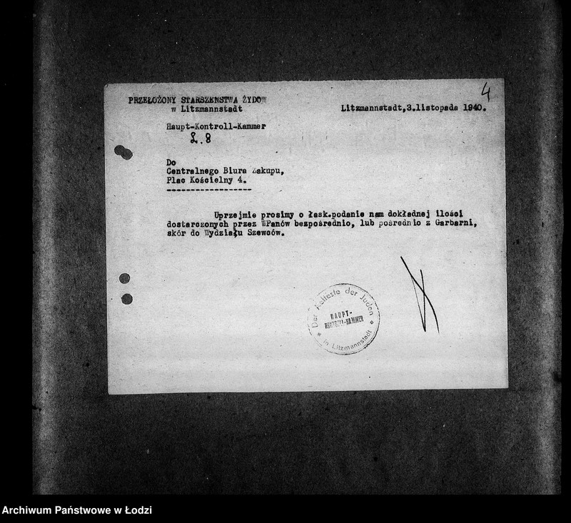 Obraz 7 z jednostki "[Korespondencja z wydziałami i resortami pracy w sprawach kontroli]"