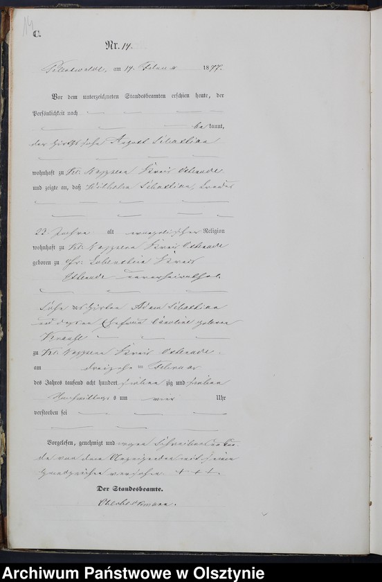 image.from.unit.number "Sterbe-Haupt-Register Nr 1 - 95"