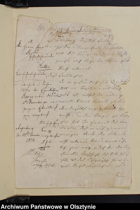 image.from.unit.number "Kataster der Gebäuder 1784-1875. Streitsache 1846 J. Beschreibung der Dörfer zuständige in Kirchspiel Bruchstück. 1850"