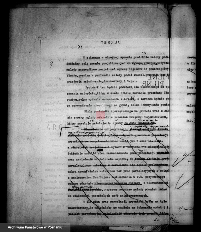 Obraz 13 z jednostki "Majątek Wysoka Mała powiatu wyrzyskiego przymusowy wykup Welter Buttner"