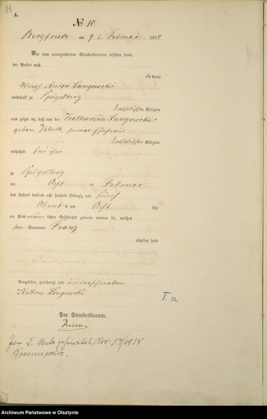 image.from.unit.number "Haupt-Geburts-Register Nr 1 - 80"