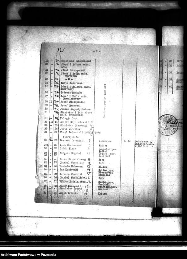 image.from.unit.number "Urząd Wojewódzki w Łodzi o przyznanie własności gruntów rozparcelowanych z majątku Czartowo-Czartówek powiatu konińskiego stanowiących własność Józefa i Izabeli Witkowskich"