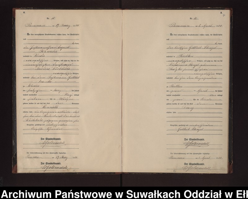 image.from.unit.number "Geburts-Neben-Register des Preussischen Standes-Amtes Neuhoff Kreis Loetzen"