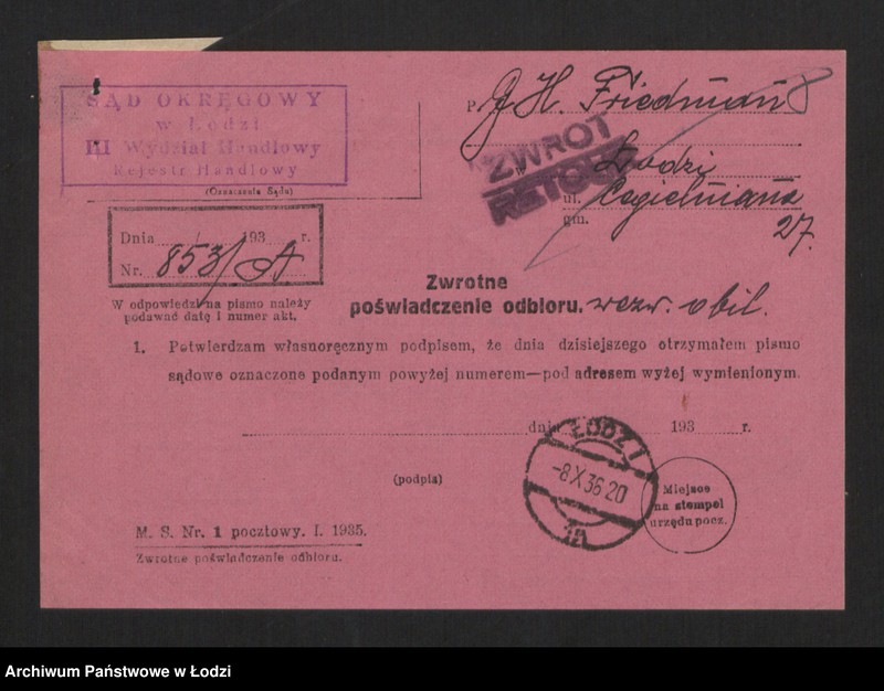 Obraz 10 z jednostki "G. H. Friedman - magazyn obuwia"