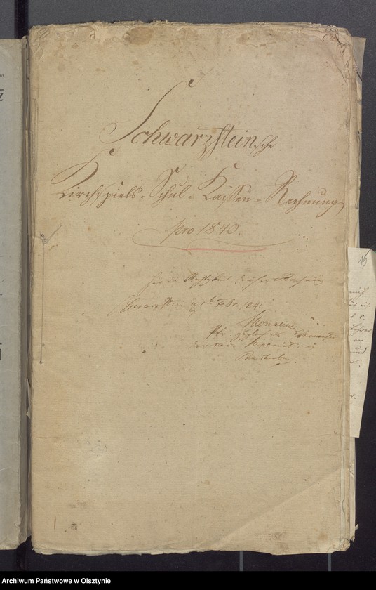 image.from.unit.number "Schwarzsteinsche Kirchspiels Schul-Kassen-Rechnung"