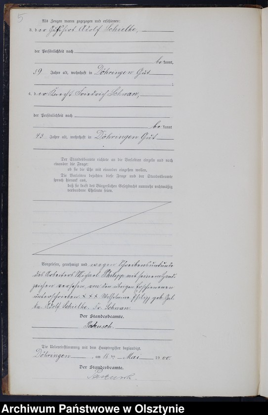 image.from.unit.number "Heiraths-Neben-Register Nr 1 - 19"