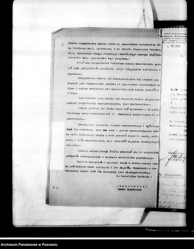 Obraz 9 z jednostki "[Prywatna Szkoła Przygotowawcza imienia Józefa Piłsudskiego w Poznaniu]"