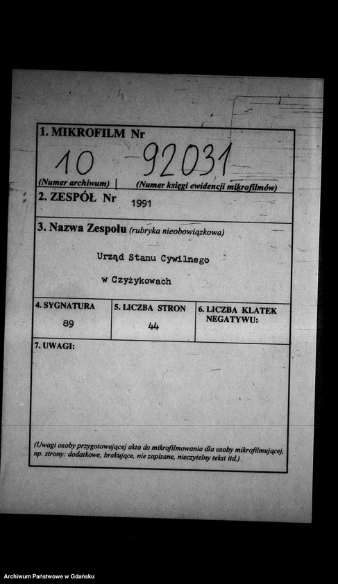 image.from.unit.number "Księga małżeństw"