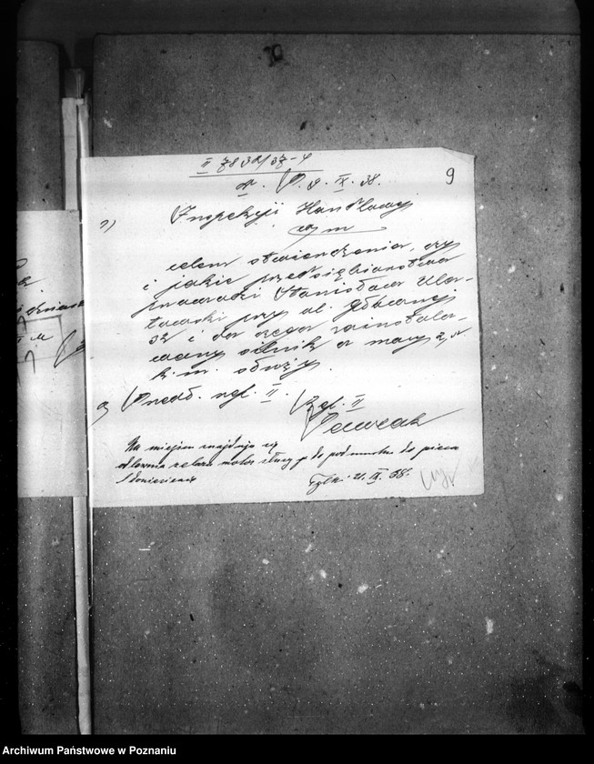 Obraz 14 z jednostki "Projekt urządzania odlewni /kopulakowej/ żelaza przy ul. Głównej 32 St. Ulatowskiego"