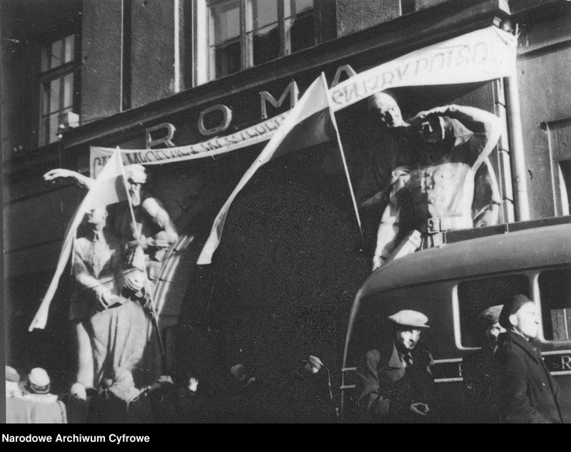 image.from.unit.number "Wiec Powszechnej Organizacji Służba Polsce w sali "Roma" w Warszawie"