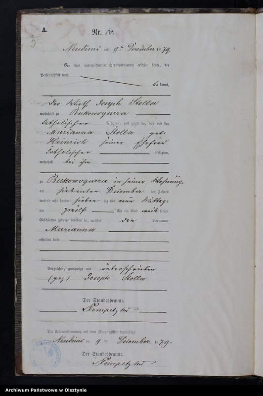 image.from.unit.number "Geburts-Neben-Register Tom II,Nr 79 - 83"