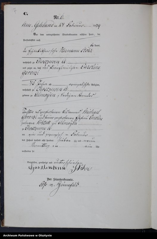 image.from.unit.number "Sterbe-Haupt-Register Nr 1 - 24"