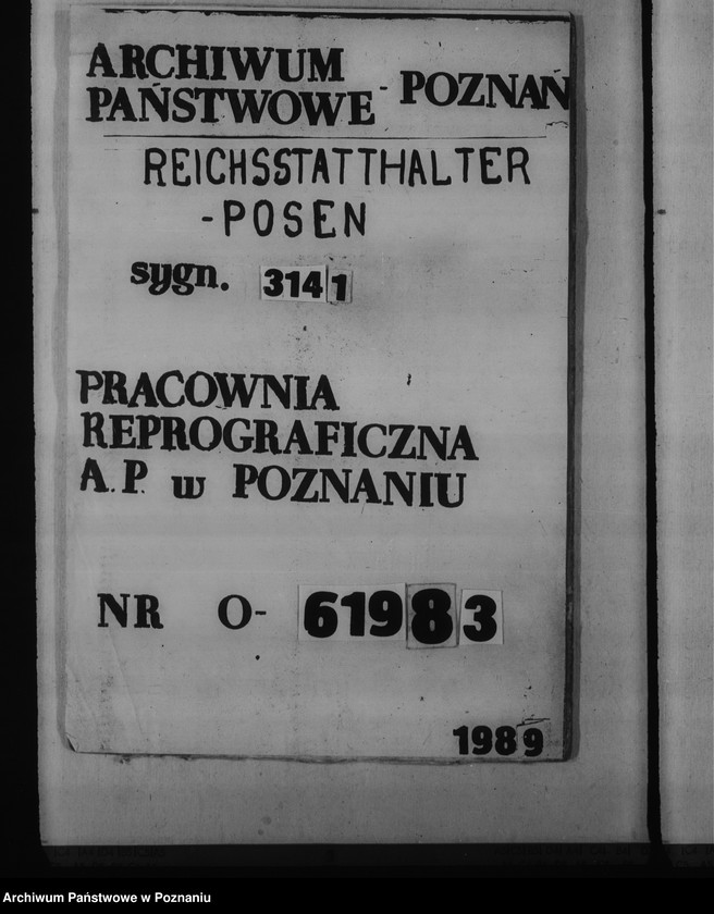 Obraz 1 z jednostki "Regierungsgebäude in Litzmannstadt - Łódź"