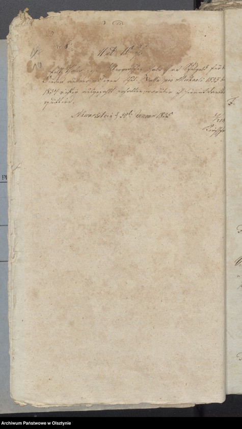 image.from.unit.number "Schwarzsteinsche Schul-Kassen Rechnung"