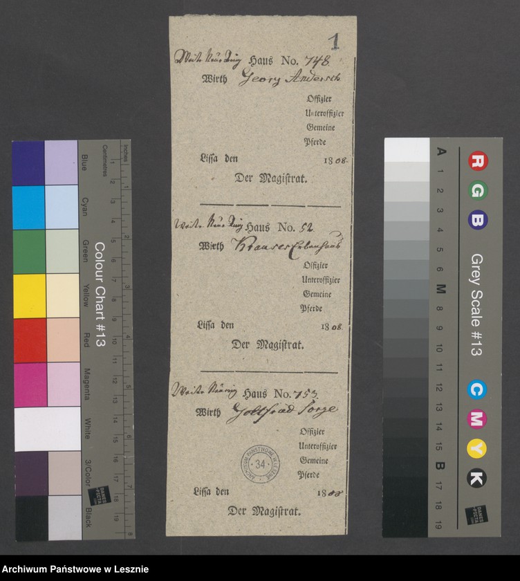 Obraz 4 z jednostki "[Quartierungszettel]"