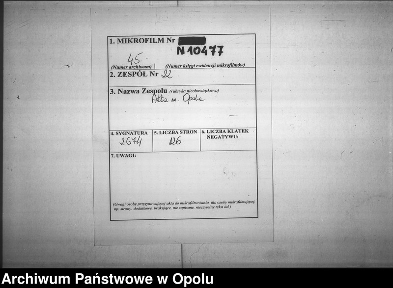 Obraz 2 z jednostki "Acta des Magistrats zu Oppeln betreffend die aus Staatsfonds mit Geld, Salz und Kartoffeln unterstützten Armen"