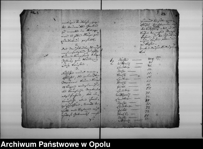 Obraz 11 z jednostki "Acta des Magistrats zu Oppeln betreffend den Verkauf der Mauern von der Abgebrandten Reitbahn, Planirung des Platzes und Instandsetzung der dortigen Stadtmauer Vol. I 1817-1823"