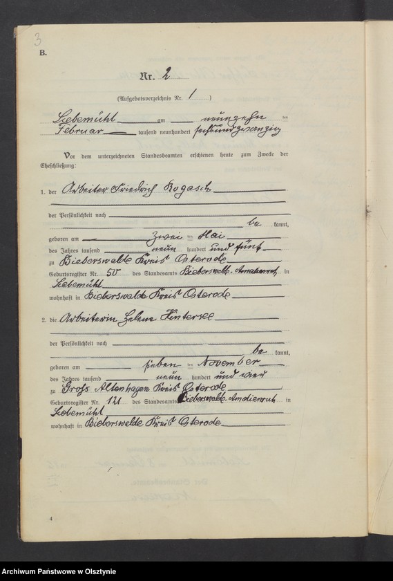 image.from.unit.number "Heirats-Neben-Register Nr 1 - 28"