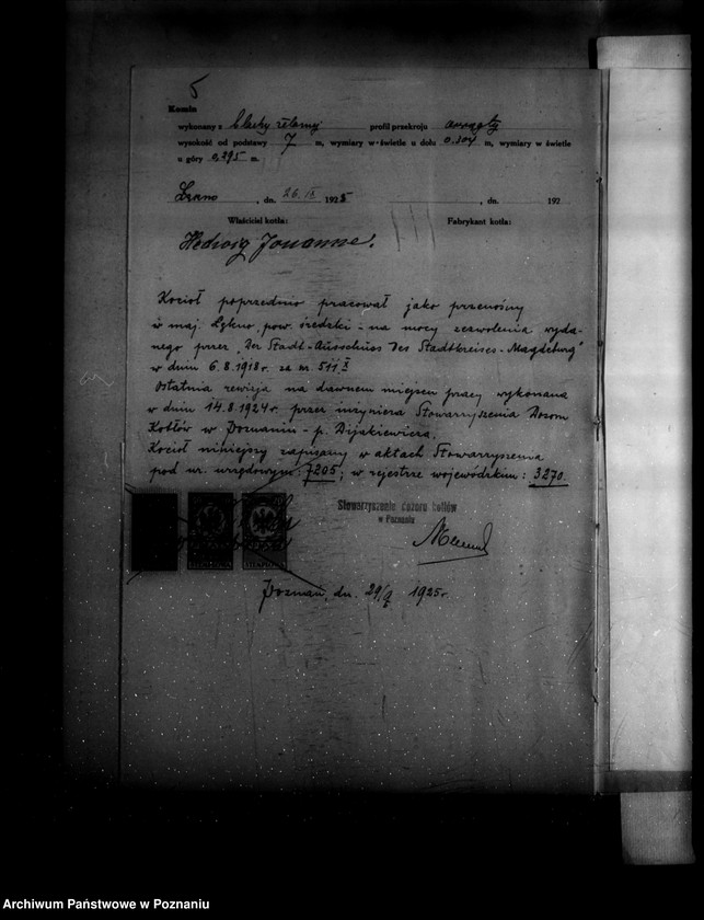 Obraz 9 z jednostki "Majątek Łękno powiat średzki tartak parowy nr woj. 3270"