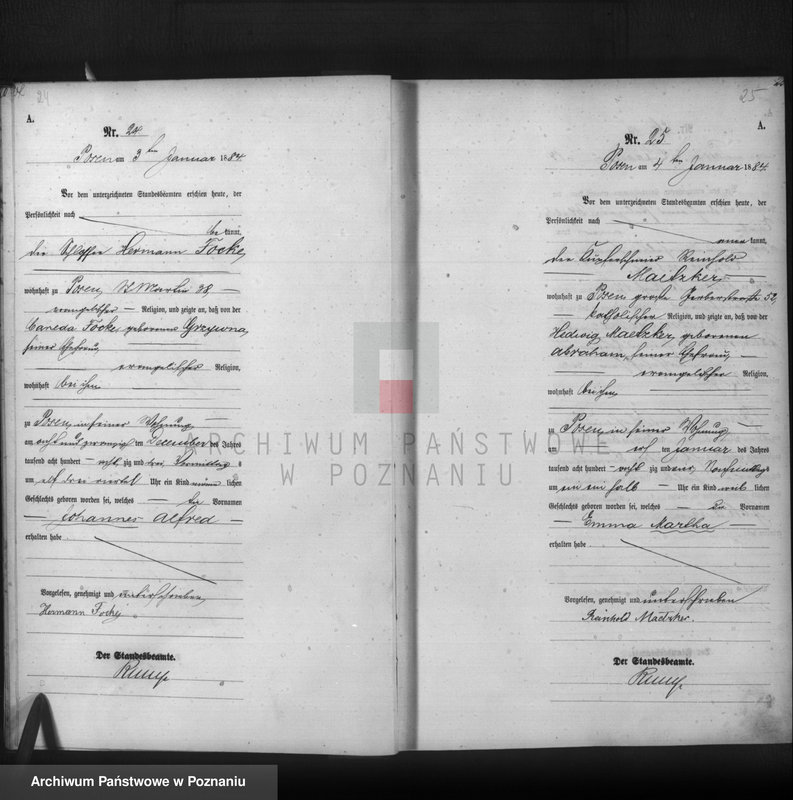 image.from.unit.number "Księga urodzeń t. I"