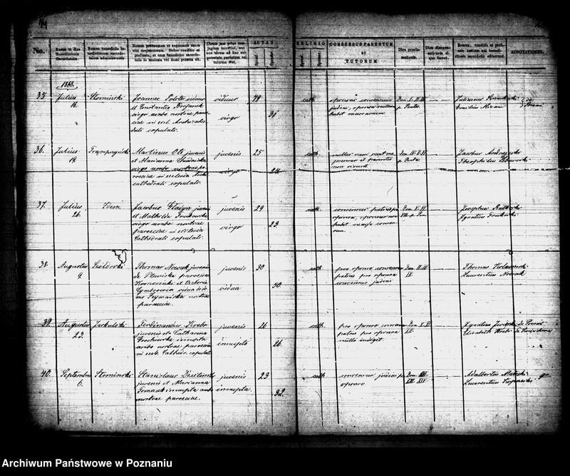 Obraz 9 z jednostki "Księga małżeństw"