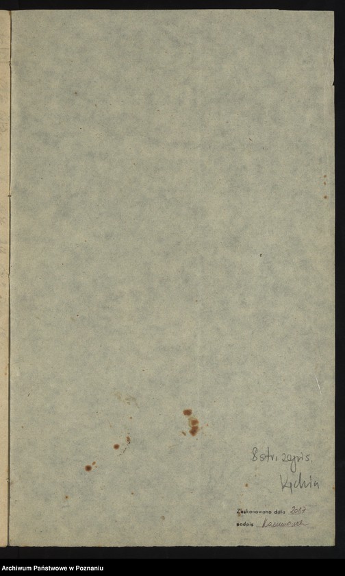 Obraz 8 z jednostki "Liber baptisatorum"