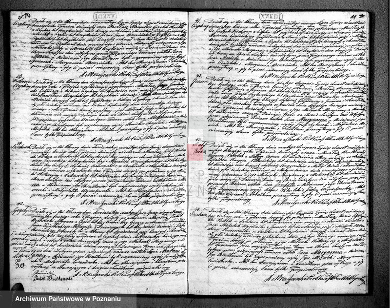 Obraz 7 z jednostki "Duplikat urodzonych, zaślubionych i zgonów"