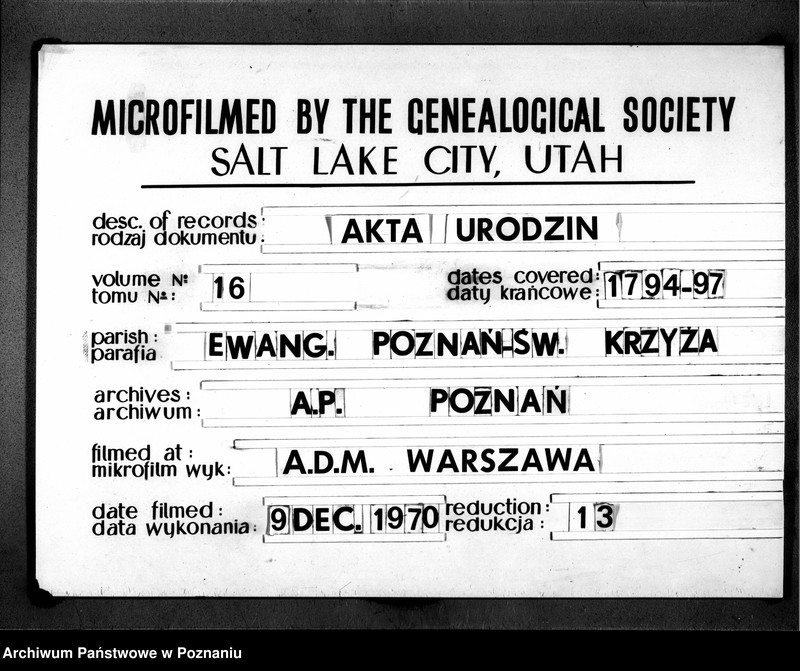 Obraz 1 z jednostki "Taufbuch"