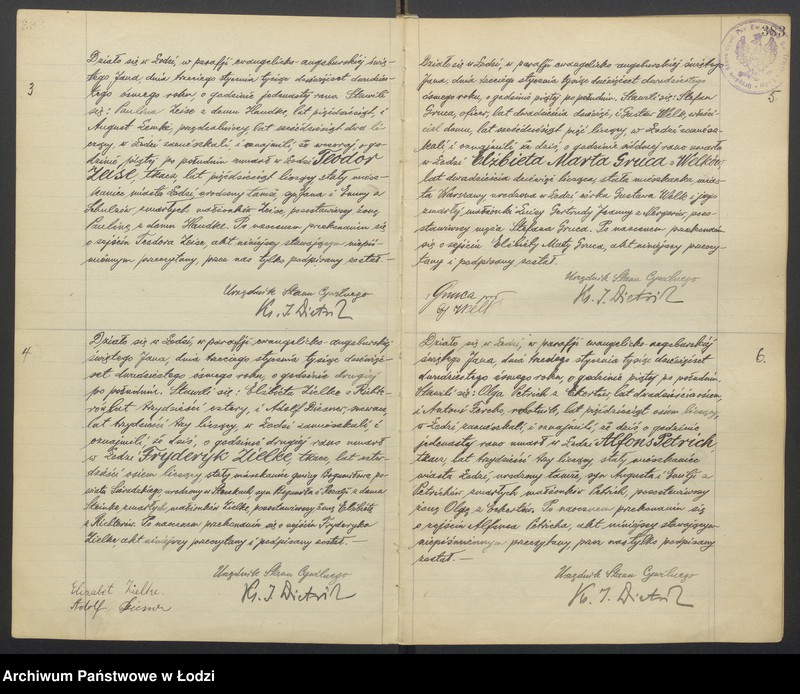 Obraz 4 z jednostki "Akta zgonów"