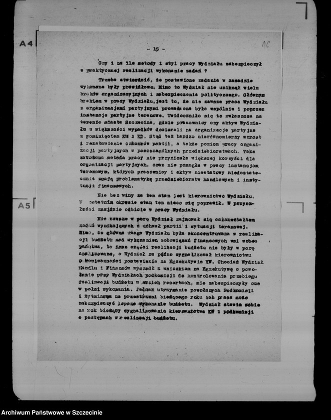 image.from.unit.number "Sprawozdania, informacje i oceny Komitetu Wojewódzkiego Polskiej Zjednoczonej Partii Robotniczej"