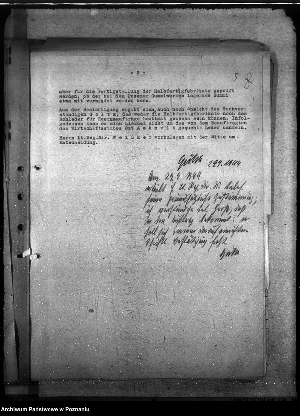 Obraz 9 z jednostki "Łupy wojenne zdobyte podczas powstania warszawskiego - Aktion Warschau. Hauptakten II."