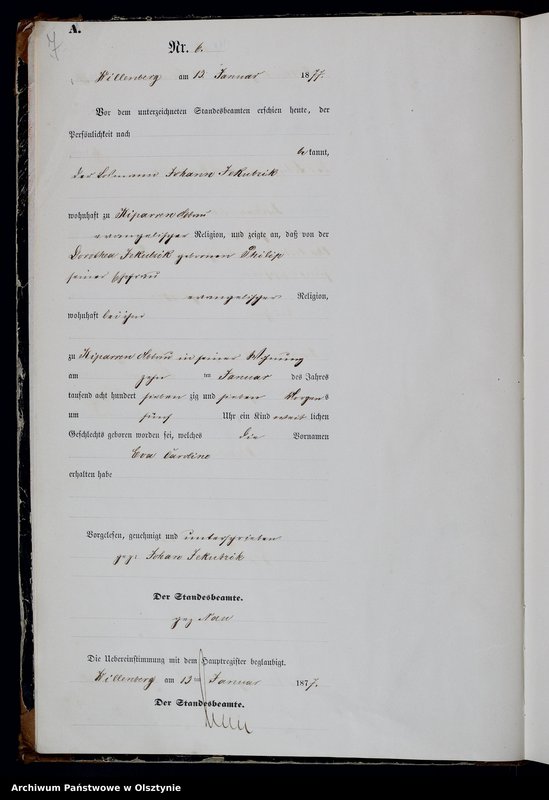 image.from.unit.number "Geburts-Haupt-Register Nr 1 - 223"