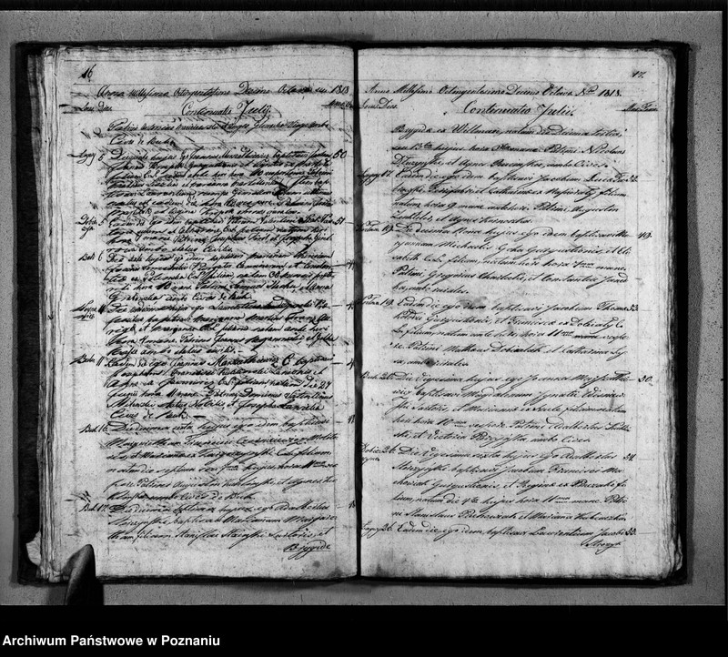 Obraz 20 z jednostki "Duplikat urodzonych, zaślubionych i zmarłych"