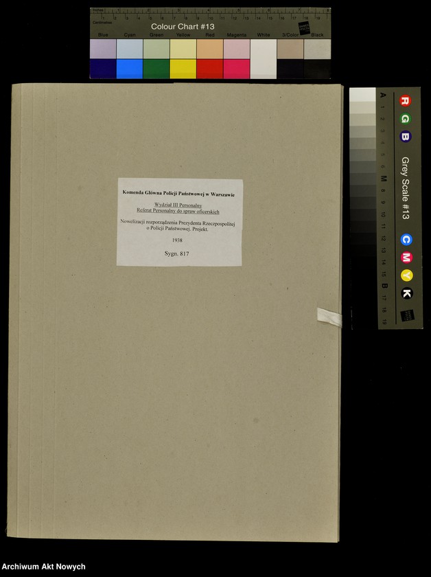 image.from.unit.number "Nowelizacji rozporządzenia Prezydenta Rzeczpospolitej o Policji Państwowej. Projekt dekretu, korespondencja."