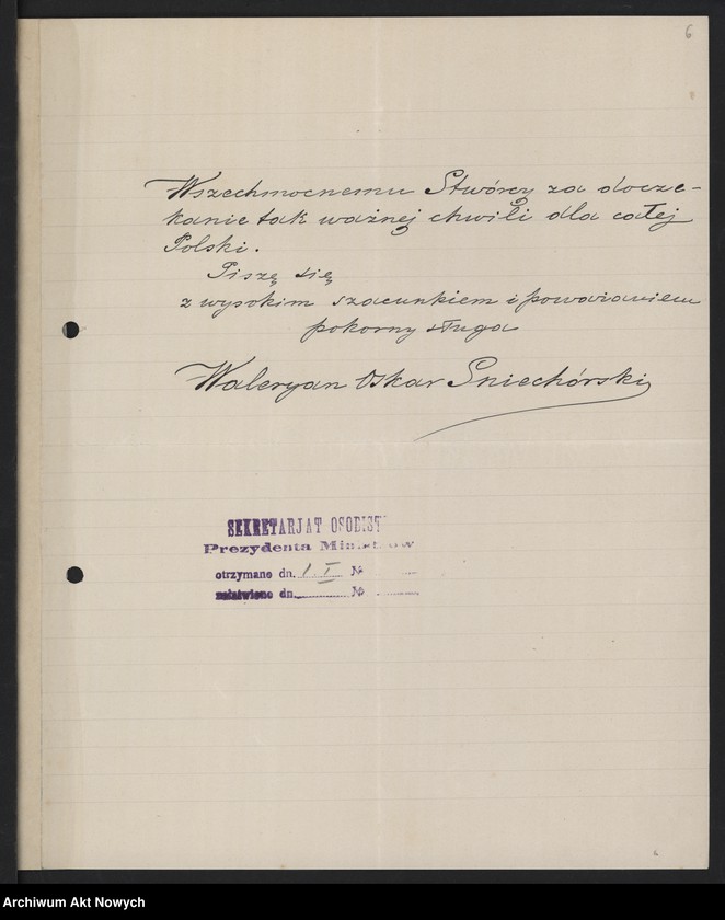 image.from.unit.number "Hołdy; listy, depesze, adresy od instytucji, organizacji, osób prywatnych; H. Windakiewicz: "Stosunek dzieł Paderewskiego do muzyki ludowej" Studium analityczne. Echo muzyczne. Warszawa 1902-1903 (maszynopis)"