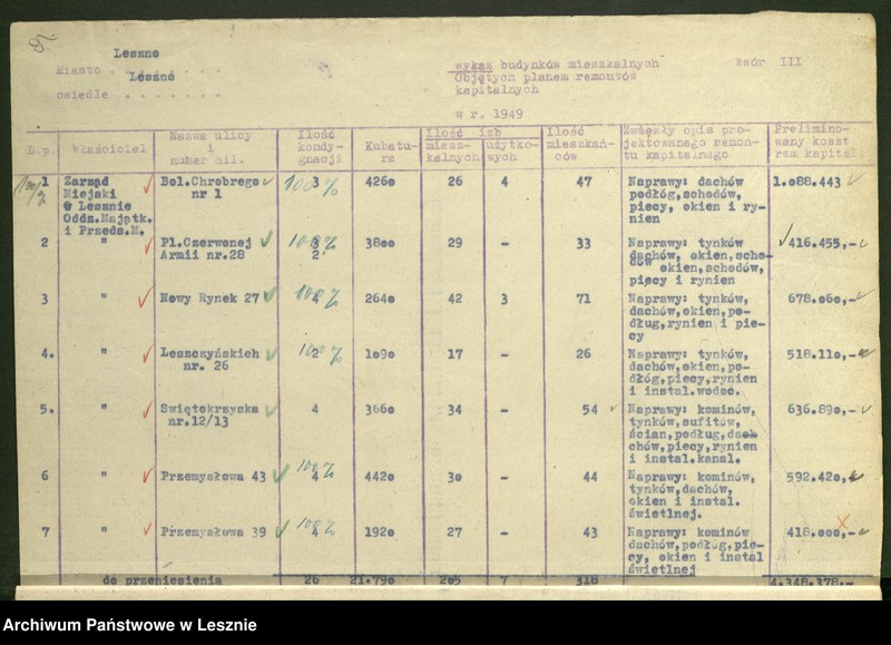 Obraz 10 z jednostki "[Sprawy dotacji na remonty domów]"