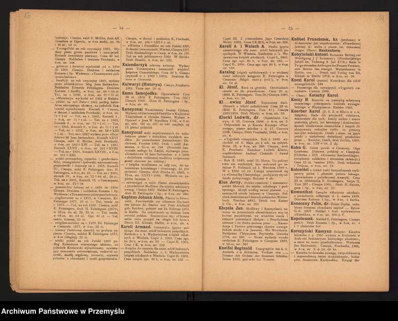 image.from.unit.number "IX Sprawozdanie dyrekcji c.k. gimnazjum polskiego w Cieszynie za rok szkolny 1903/04"