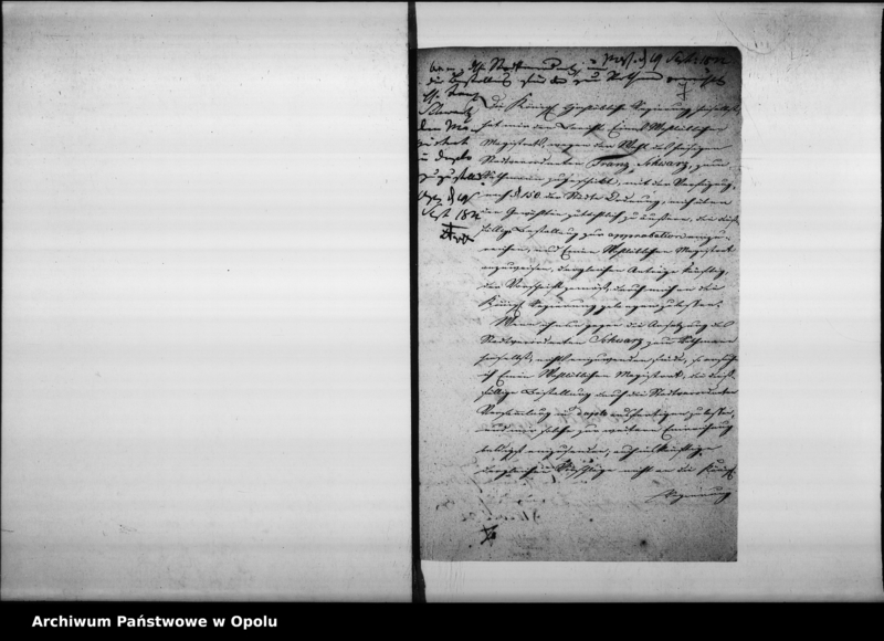 Obraz 8 z jednostki "Acta betreffend die Wahl und das Ausscheiden der Magistrats Mitglieder"