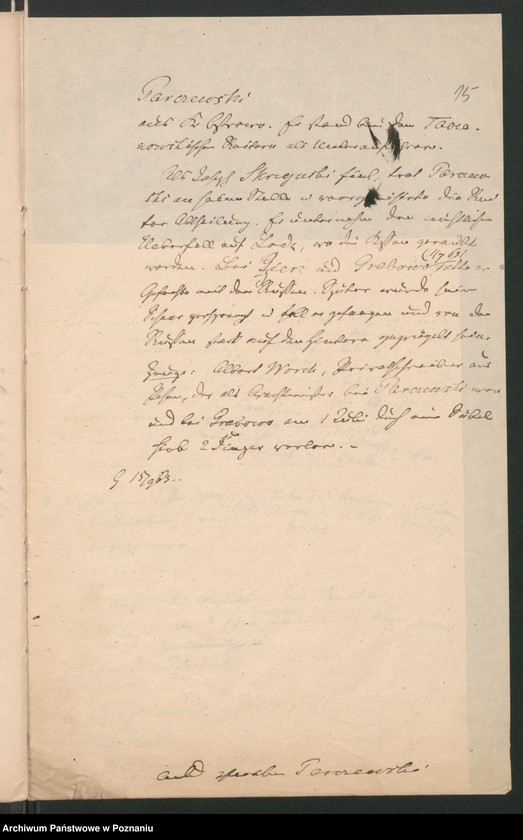 Obraz 18 z jednostki "A. betr. Familie von Parczewski"