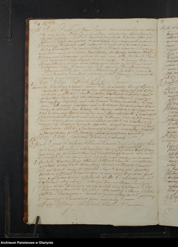 image.from.unit.number "Akta Urodzenia, Małżeństw, Zeyścia Parafij Janowskiej Powiatu Przasnyskiego Gubernij Płockiej z Roku 1849"
