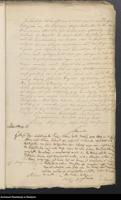 image.from.unit.number "Kirchliche Angelegenheien E. Cassen und Rechnungwesen Notaten Beantwortung"