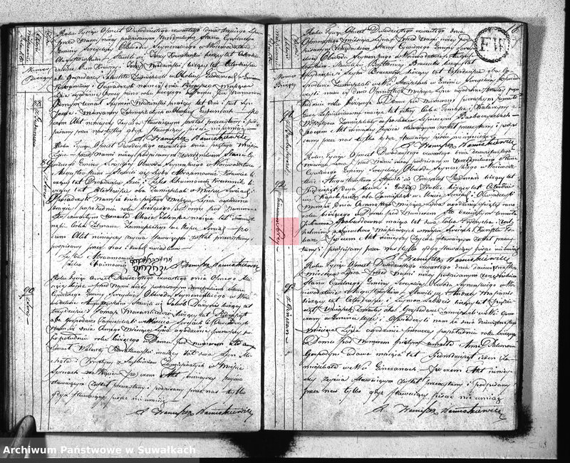 image.from.unit.number "Akta urzędnika stanu cywilnego gminy i parafij sereyskiey umarłych od dnia 1-go stycznia 1824 do ostatniego grudnia tegoż roku."