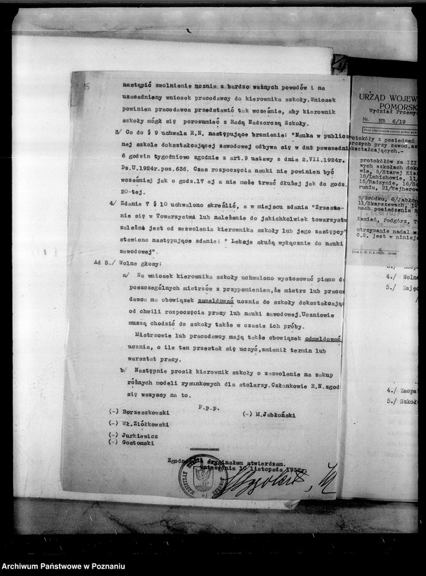 Obraz 18 z jednostki "Szkolnictwo dokształcające"