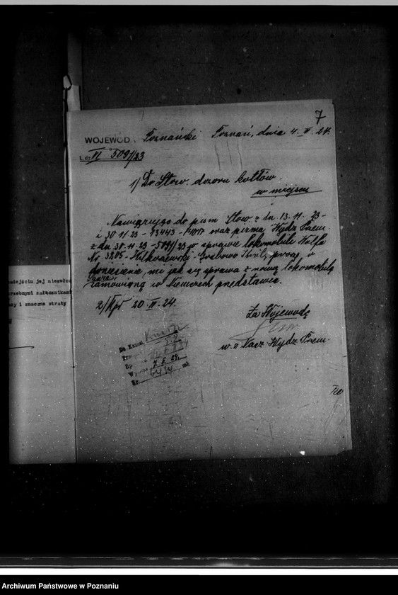 Obraz 11 z jednostki "Młyn parowy w Grabowie Królewskim własność Wilkoszewski  nr woj. 14"