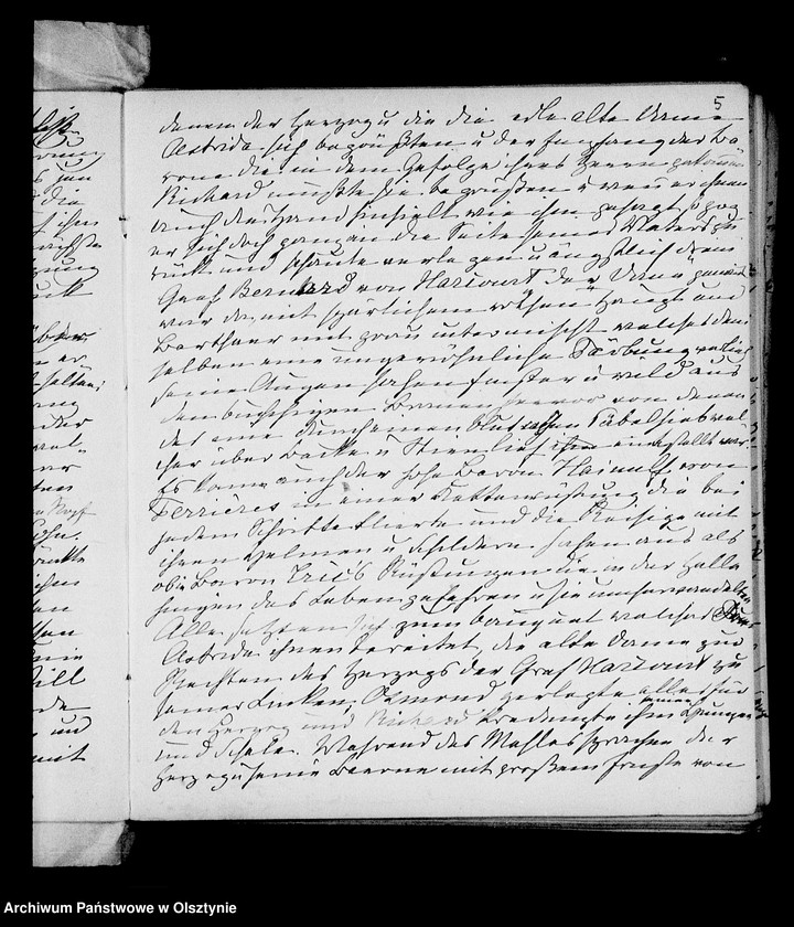 image.from.unit.number "/12 Kapitel der Erzählung: Der kleine Herzog eines ungenannten Verfassers in der Handschrift der Anna Gfin Lehndorff geb. Hahn/"