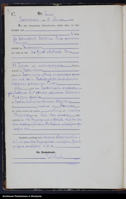 image.from.unit.number "Sterbe-Haupt-Register Nr 1 - 65"