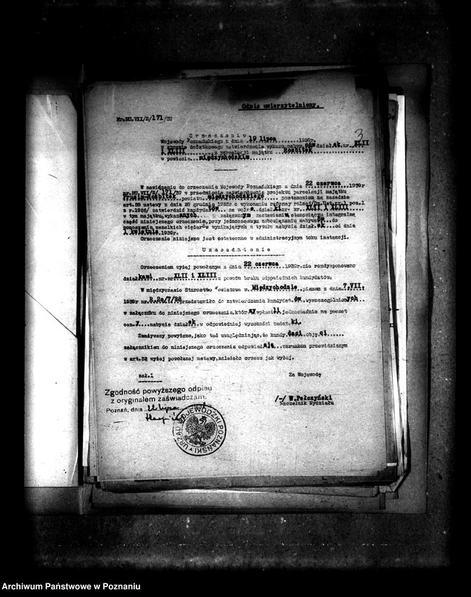 Obraz 7 z jednostki "Parcelacja majątku Prusim-Rozbitek powiatu międzychodzkiego"