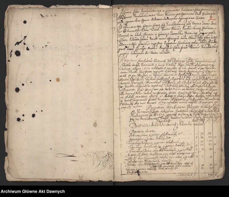 image.from.unit.number "Rejestry pogłównego generalnego z różnych województw."